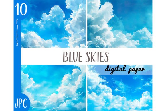 Download Watercolor Beautiful Sky Clipart -clouds - Watercolor Collection
