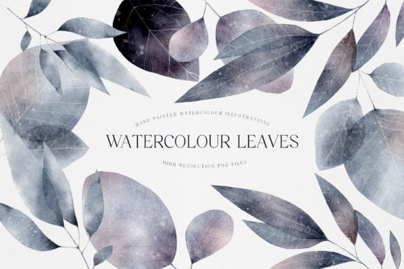 Download Watercolor Leaves Illustration Whimsical - Watercolor Collection