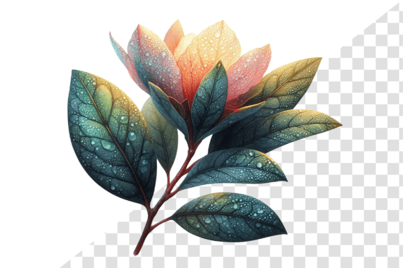 Download SpringDew Watercolor Leaf Clipart - Watercolor Collection