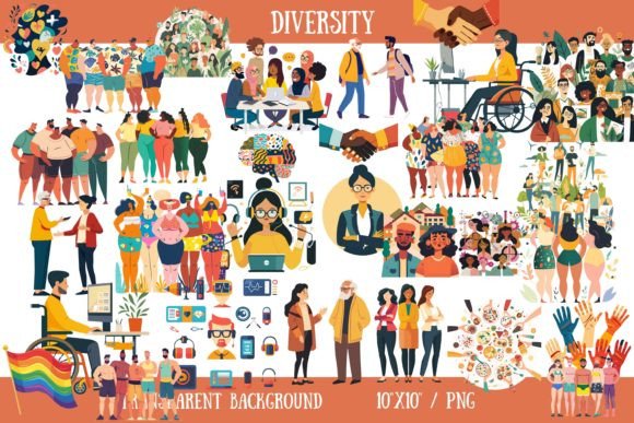 Download Diversity Cliparts - Diversity Collection