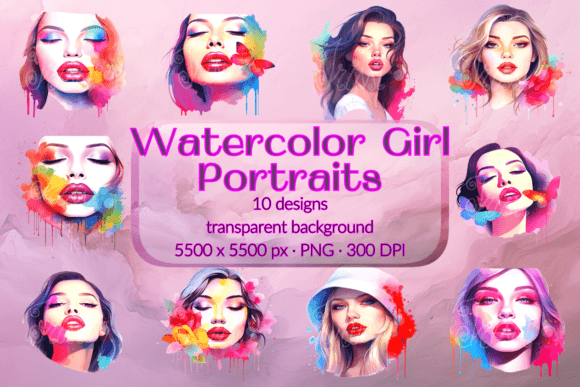 Download Fashion Illustration Watercolor Painting - Watercolor Collection