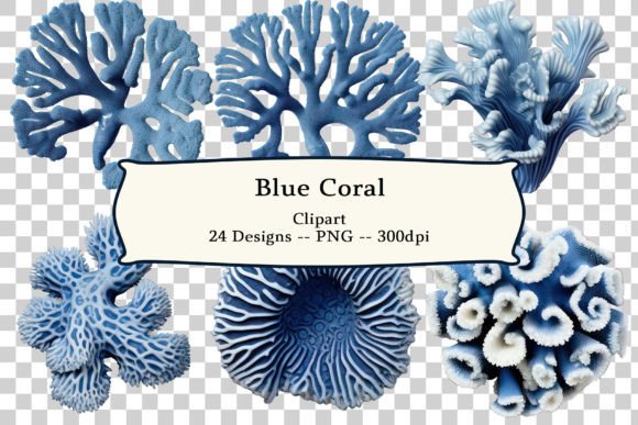 Download Blue Coral Clipart - Blue Collection