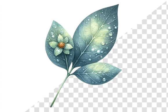 Download SpringDew Watercolor Leaf Clipart - Watercolor Collection